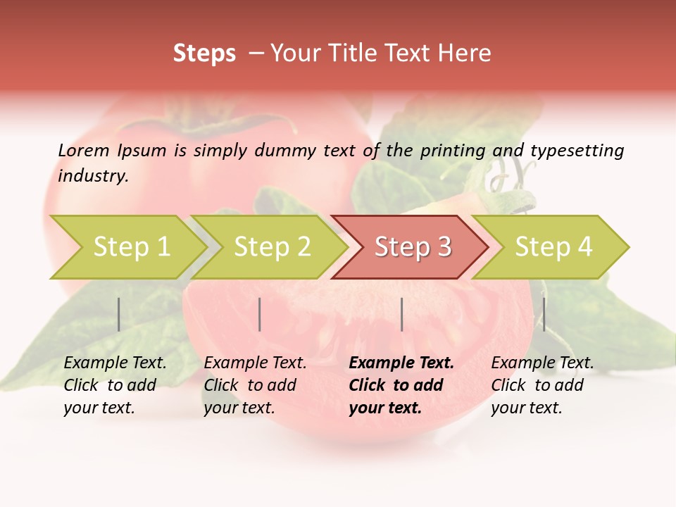 Isolated Organic Green PowerPoint Template