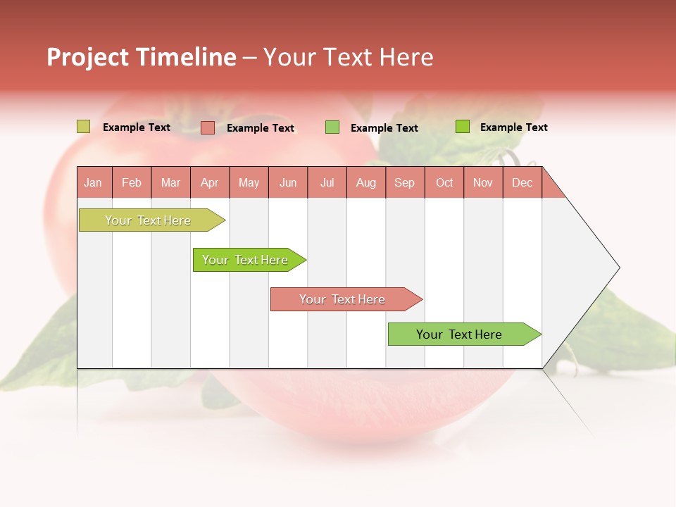 Isolated Organic Green PowerPoint Template