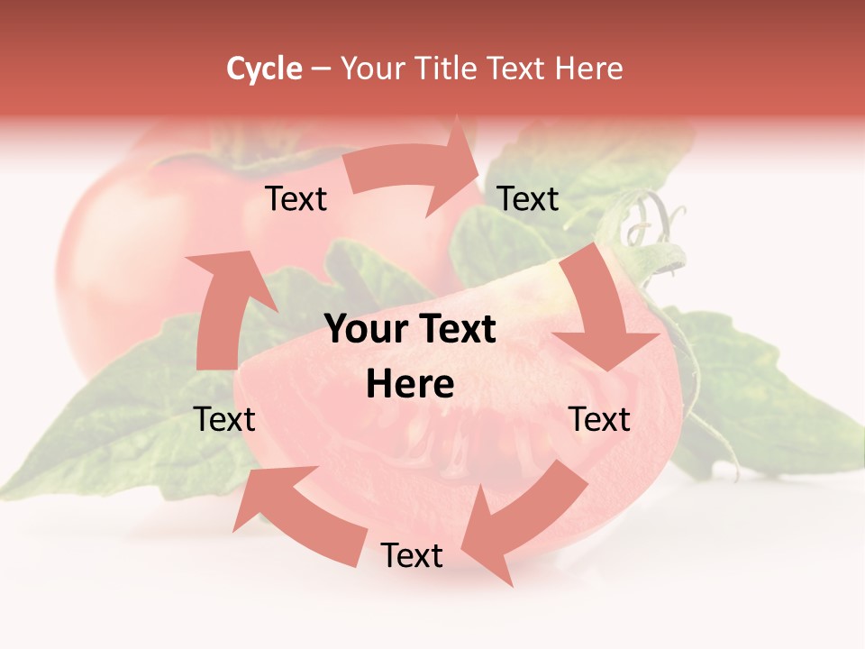 Isolated Organic Green PowerPoint Template