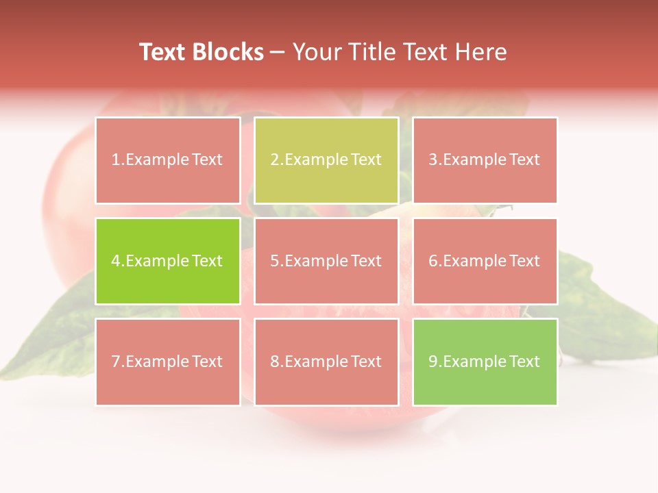 Isolated Organic Green PowerPoint Template