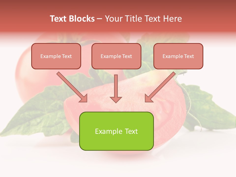Isolated Organic Green PowerPoint Template