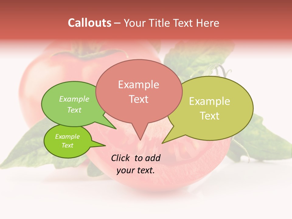 Isolated Organic Green PowerPoint Template