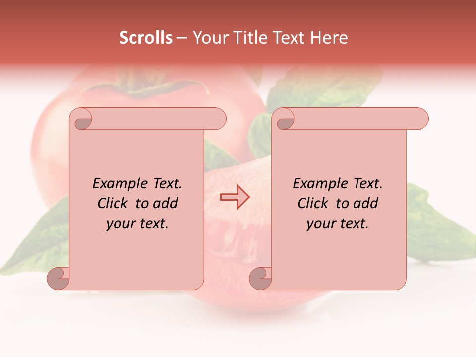 Isolated Organic Green PowerPoint Template