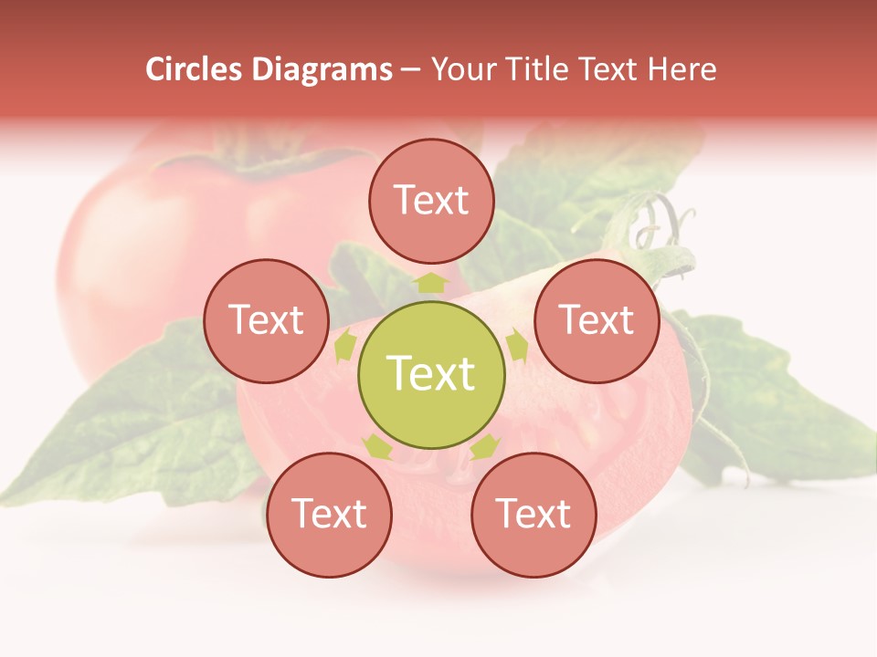 Isolated Organic Green PowerPoint Template