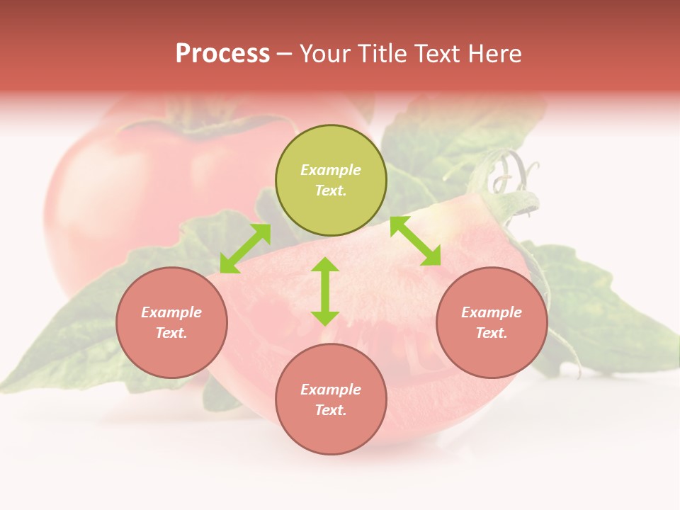 Isolated Organic Green PowerPoint Template