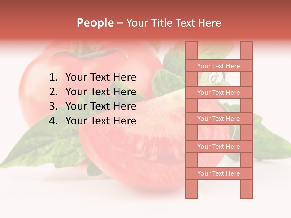 Isolated Organic Green PowerPoint Template