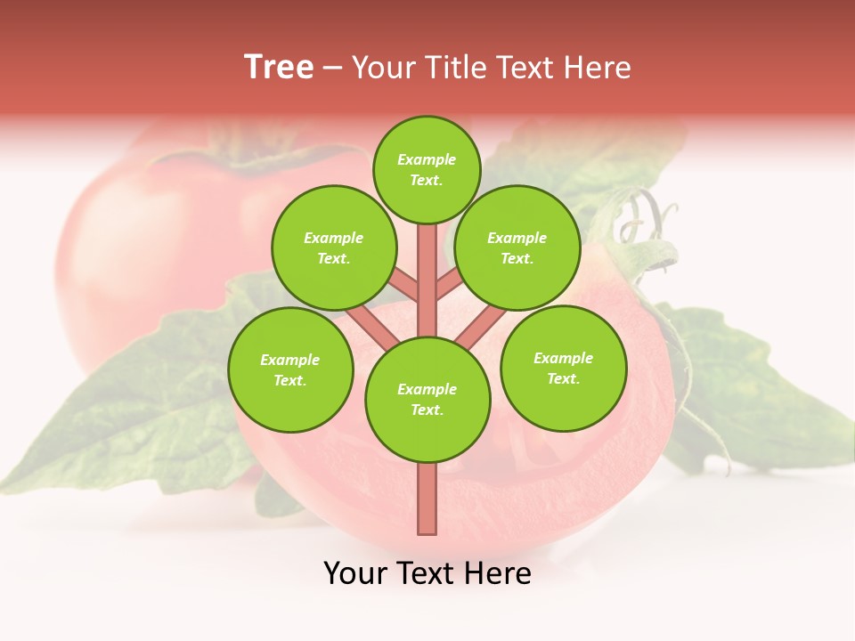 Isolated Organic Green PowerPoint Template