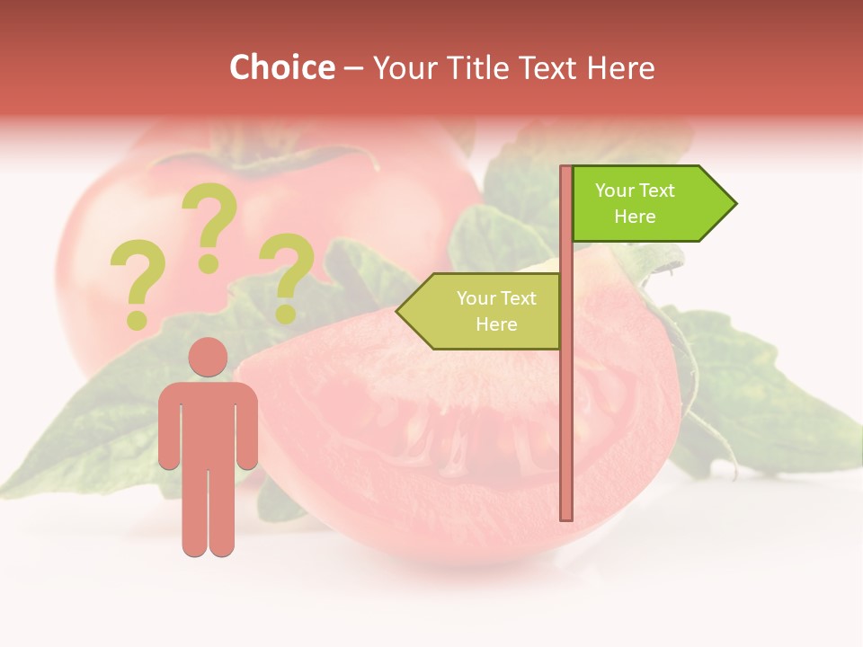 Isolated Organic Green PowerPoint Template