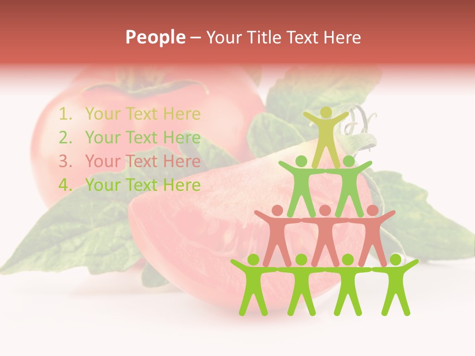 Isolated Organic Green PowerPoint Template