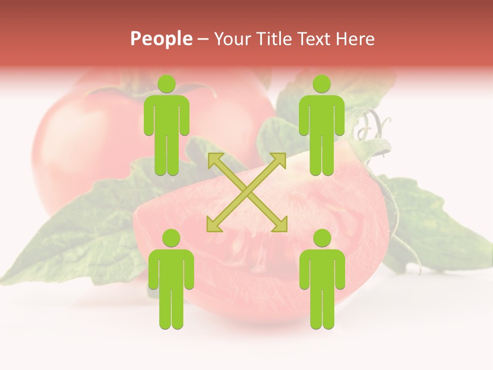 Isolated Organic Green PowerPoint Template