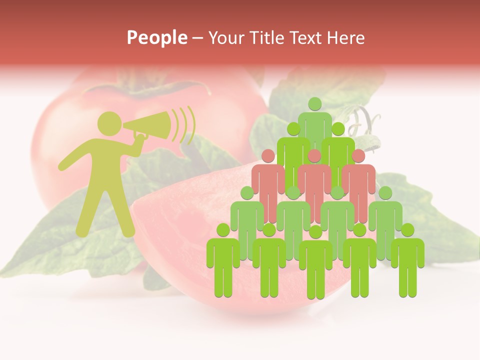 Isolated Organic Green PowerPoint Template