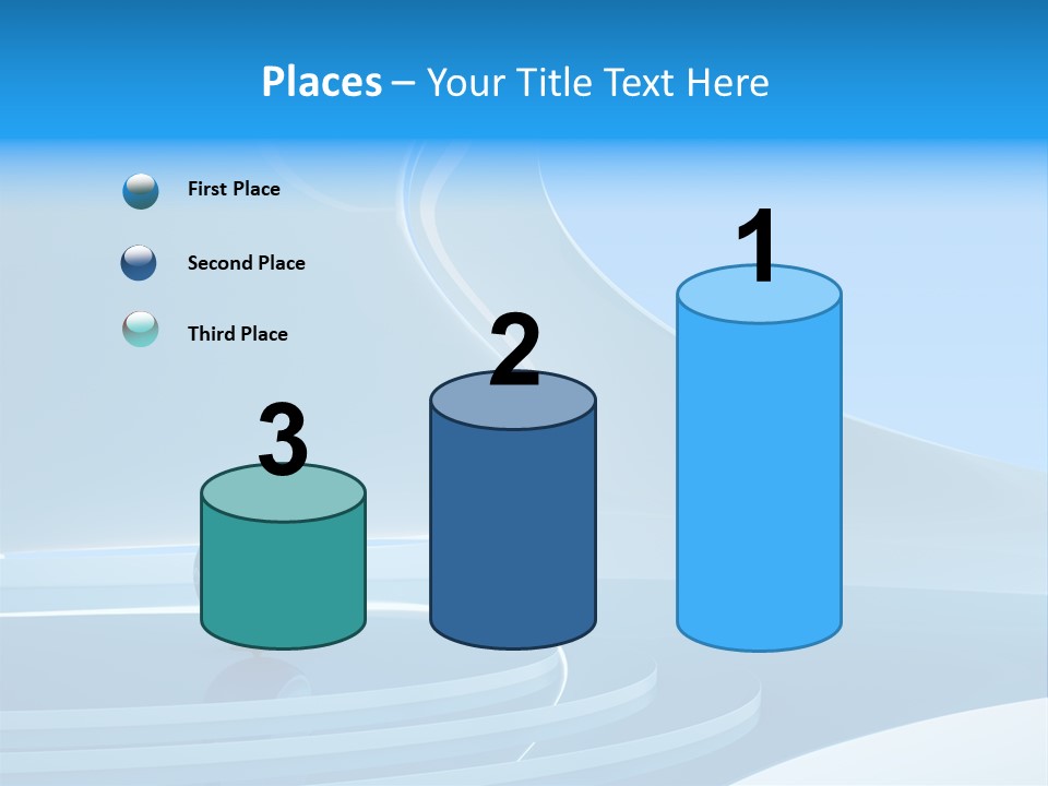 Roof Blue Hotel PowerPoint Template