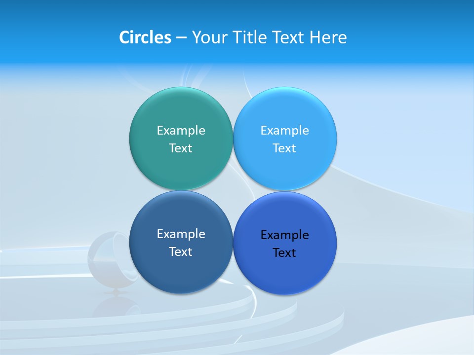 Roof Blue Hotel PowerPoint Template