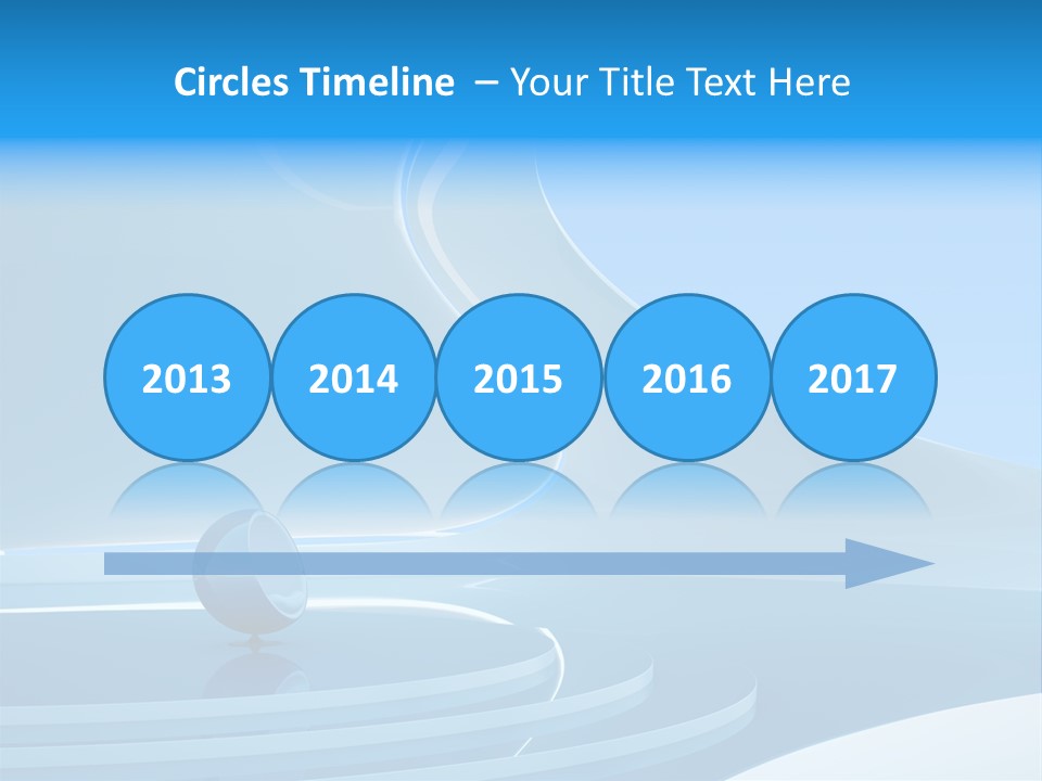 Roof Blue Hotel PowerPoint Template