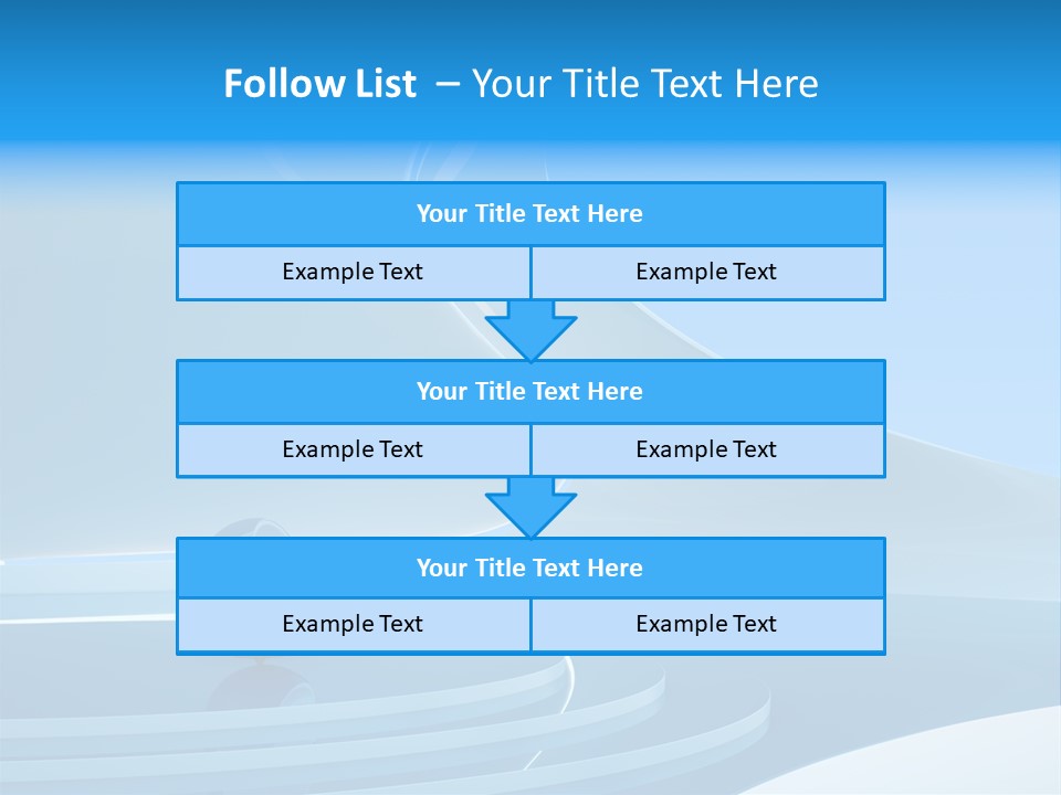 Roof Blue Hotel PowerPoint Template