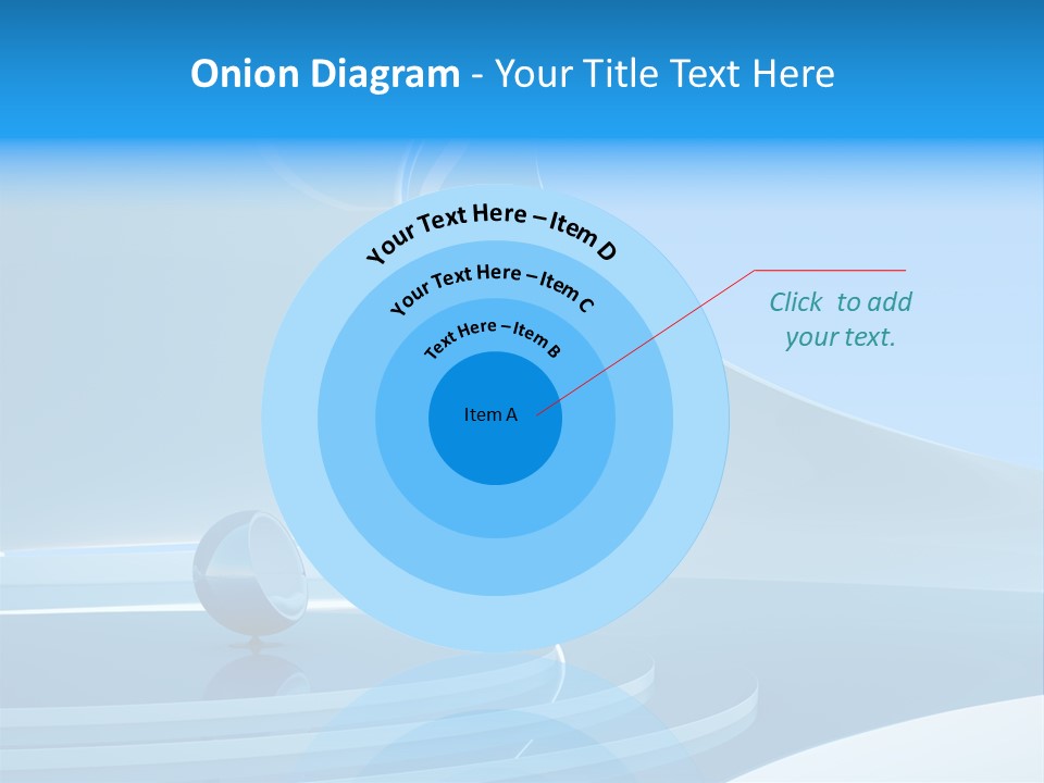 Roof Blue Hotel PowerPoint Template