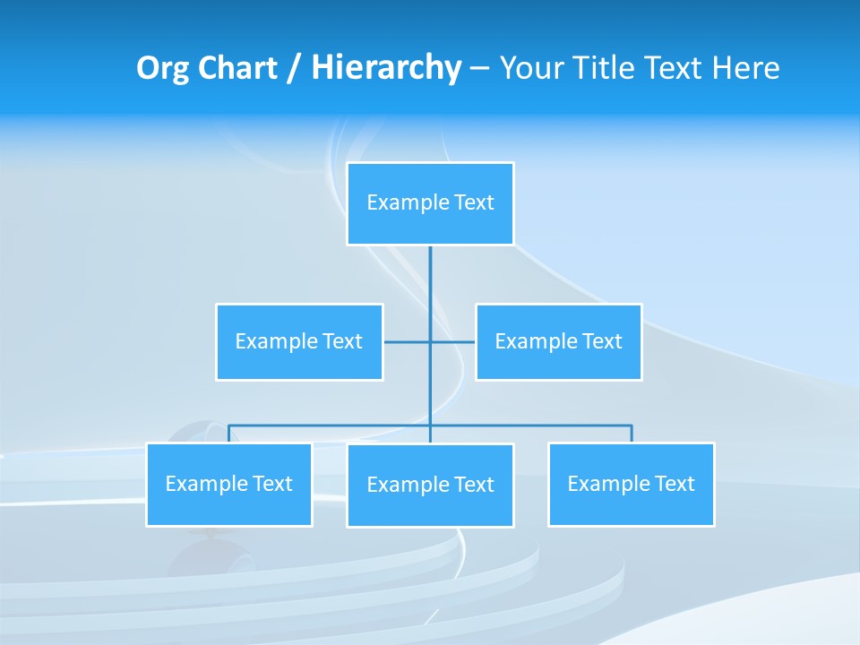 Roof Blue Hotel PowerPoint Template