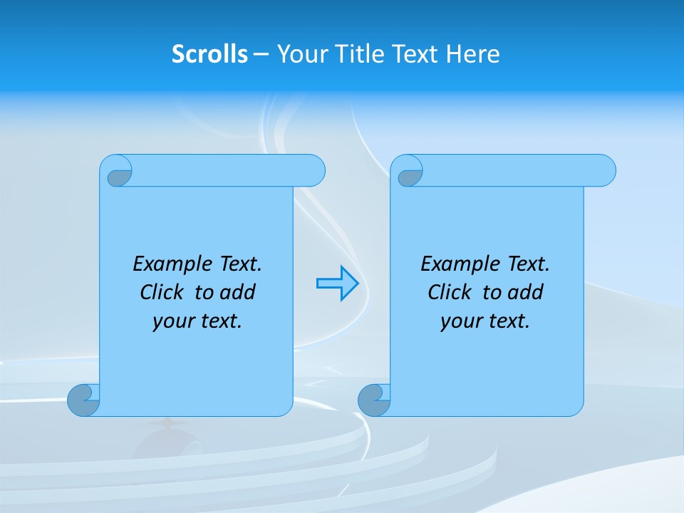 Roof Blue Hotel PowerPoint Template