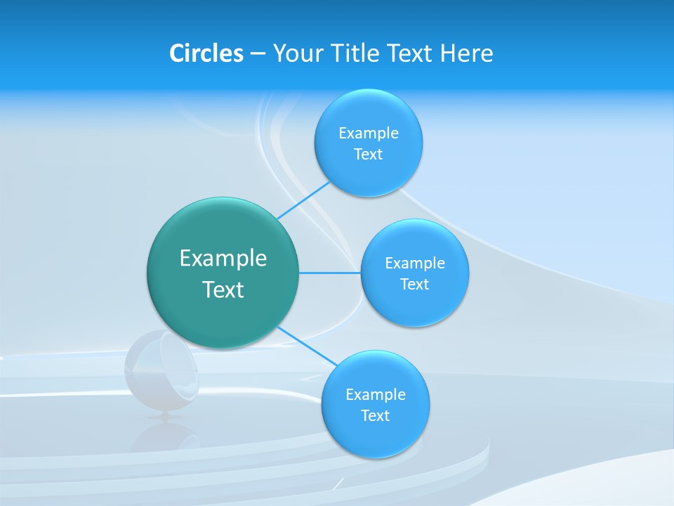 Roof Blue Hotel PowerPoint Template