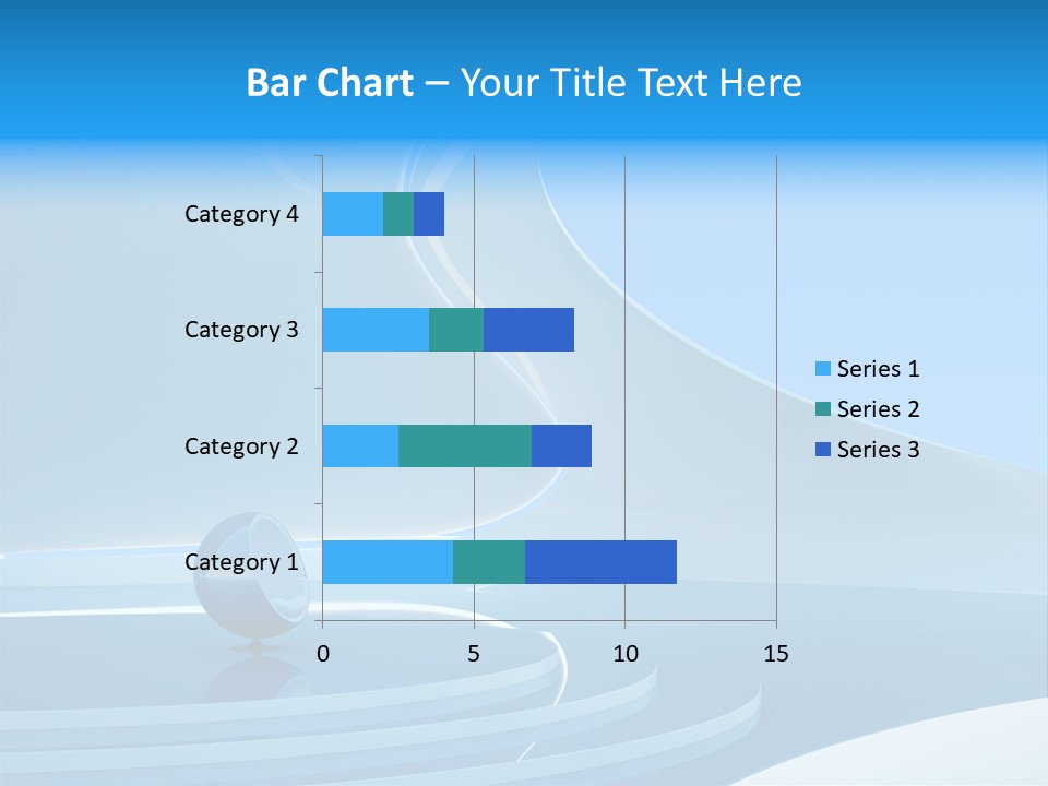 Roof Blue Hotel PowerPoint Template