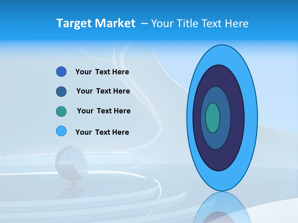 Roof Blue Hotel PowerPoint Template