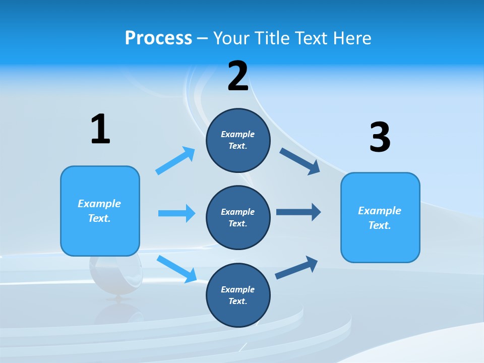 Roof Blue Hotel PowerPoint Template