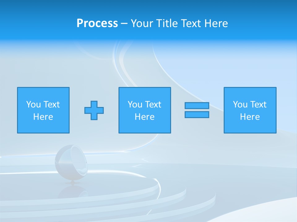 Roof Blue Hotel PowerPoint Template
