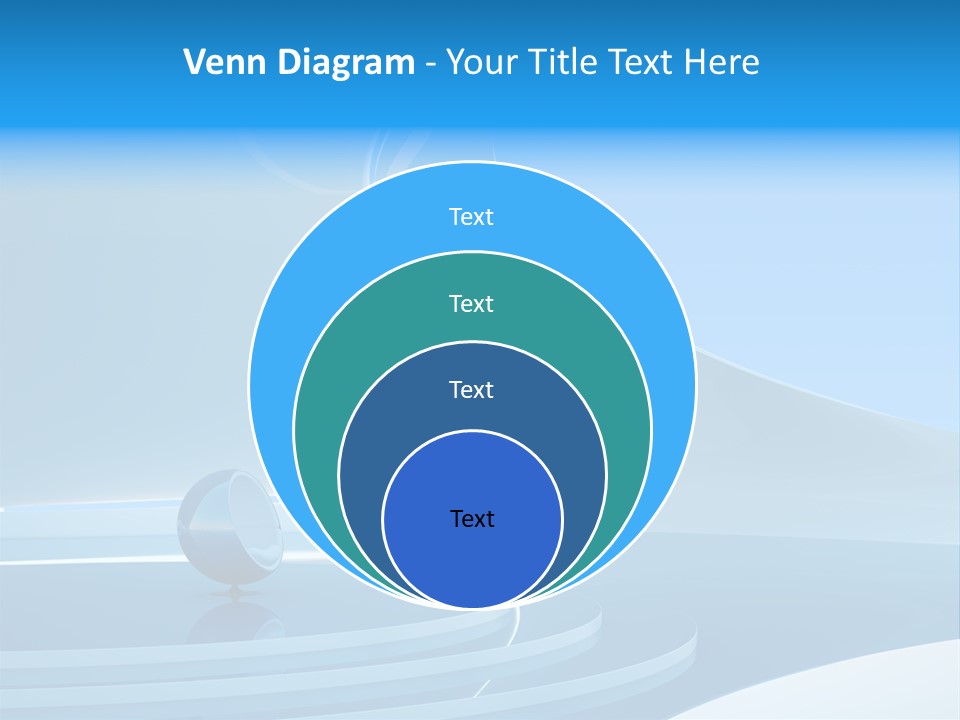 Roof Blue Hotel PowerPoint Template