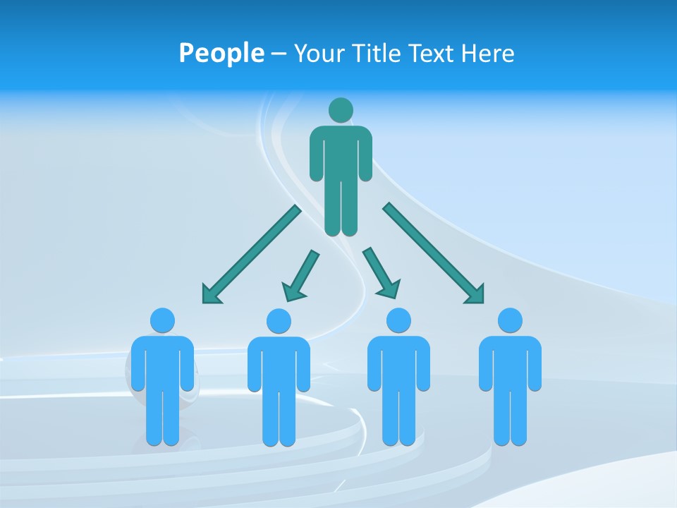 Roof Blue Hotel PowerPoint Template