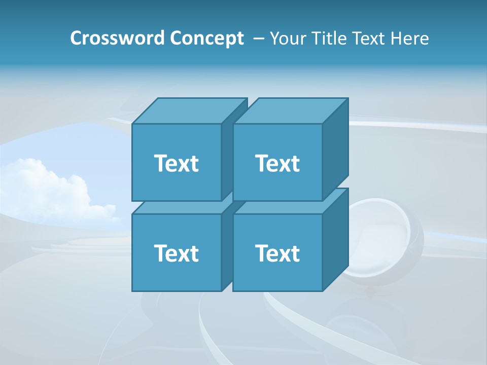 Fancy Plastic Glass PowerPoint Template