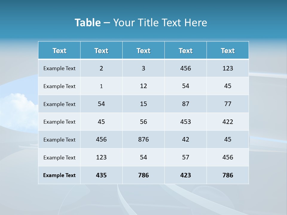 Fancy Plastic Glass PowerPoint Template