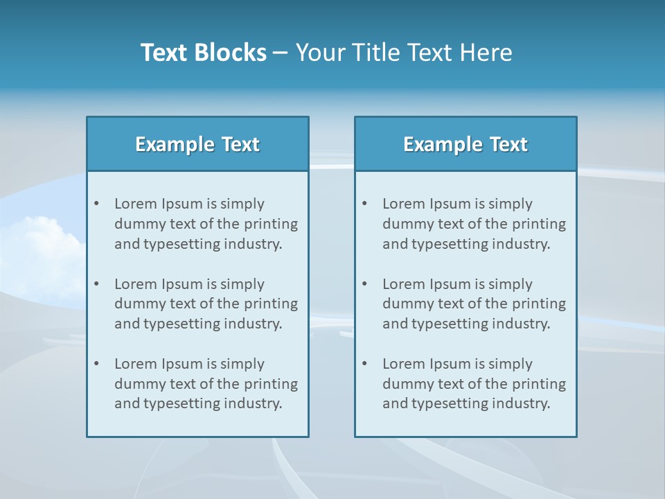 Fancy Plastic Glass PowerPoint Template