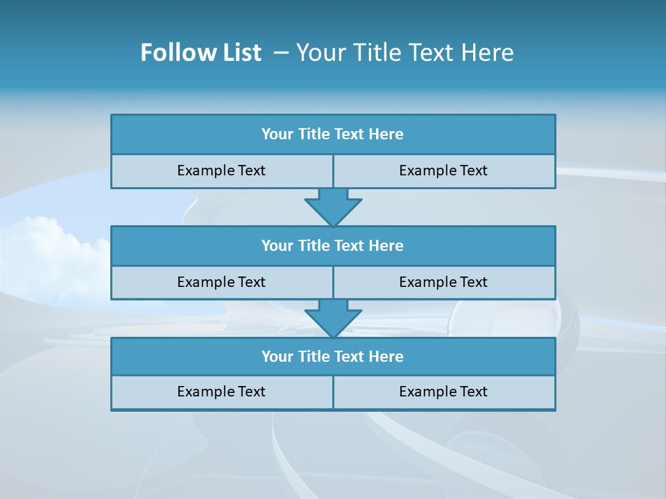 Fancy Plastic Glass PowerPoint Template