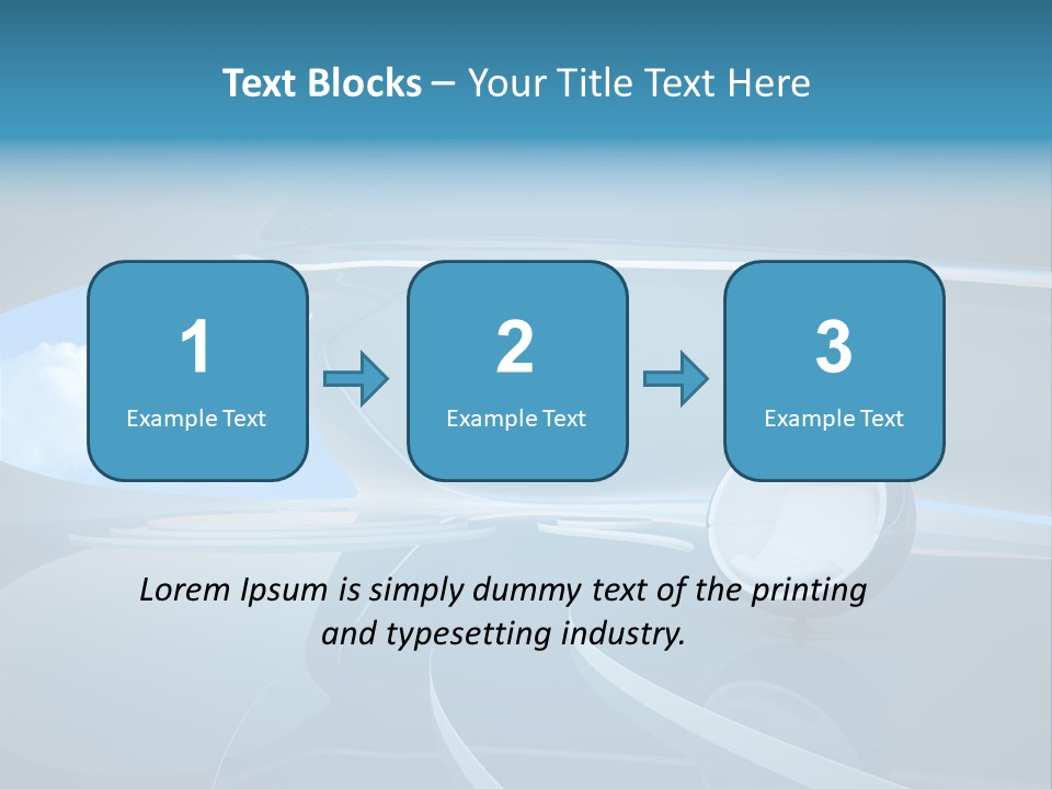 Fancy Plastic Glass PowerPoint Template
