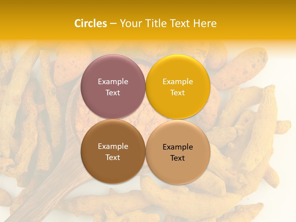 Condiment Spoon Ingredient PowerPoint Template