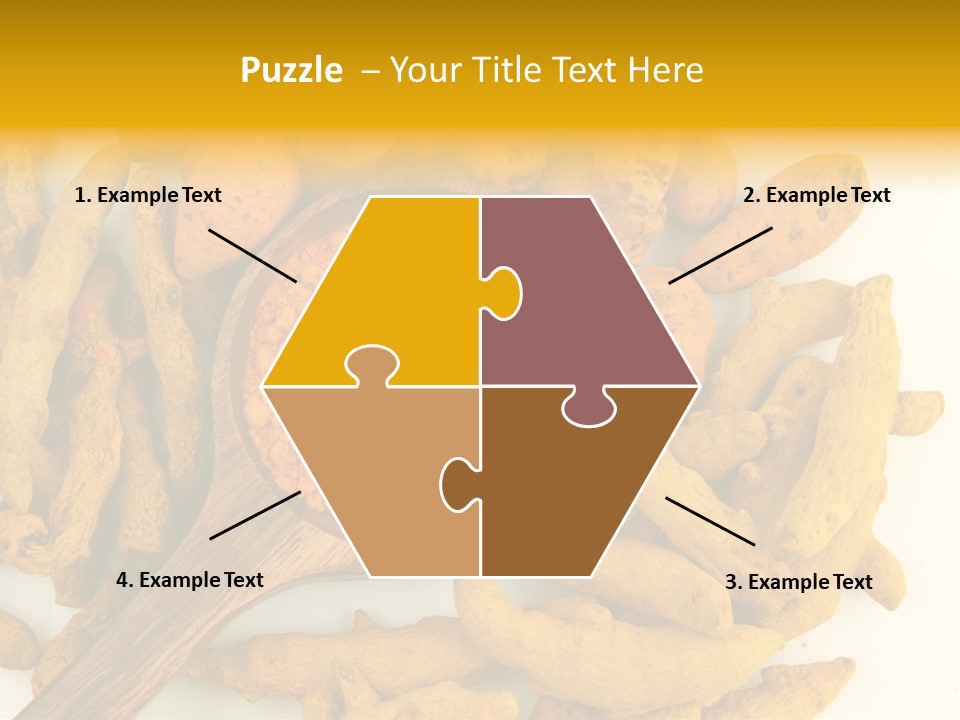 Condiment Spoon Ingredient PowerPoint Template