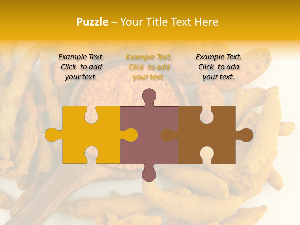 Condiment Spoon Ingredient PowerPoint Template