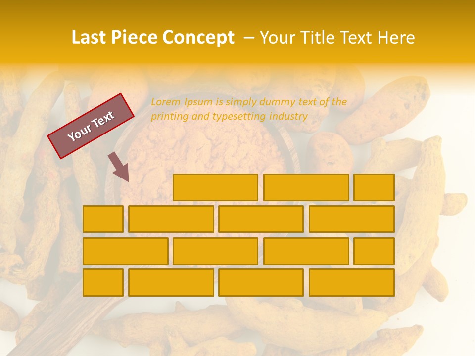 Condiment Spoon Ingredient PowerPoint Template