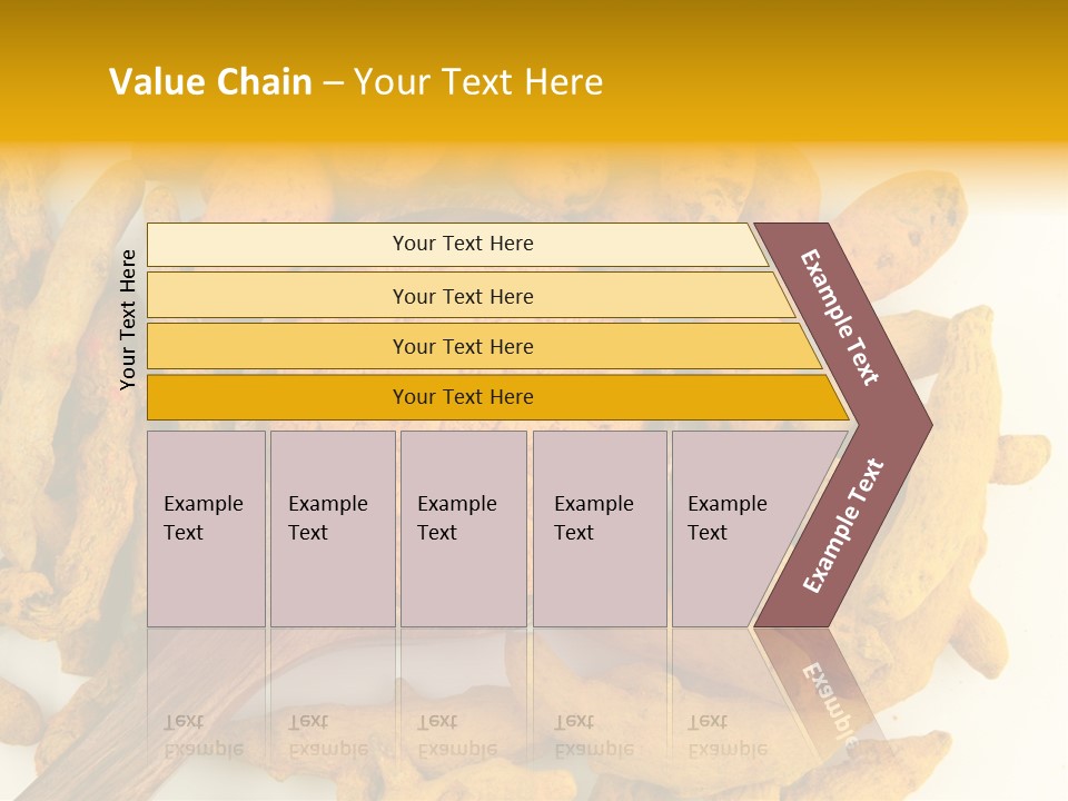 Condiment Spoon Ingredient PowerPoint Template