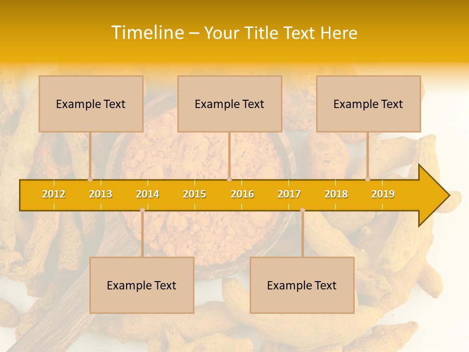 Condiment Spoon Ingredient PowerPoint Template