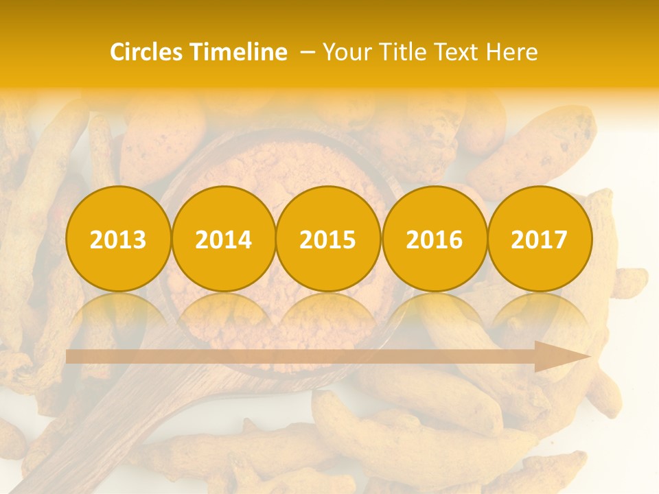 Condiment Spoon Ingredient PowerPoint Template