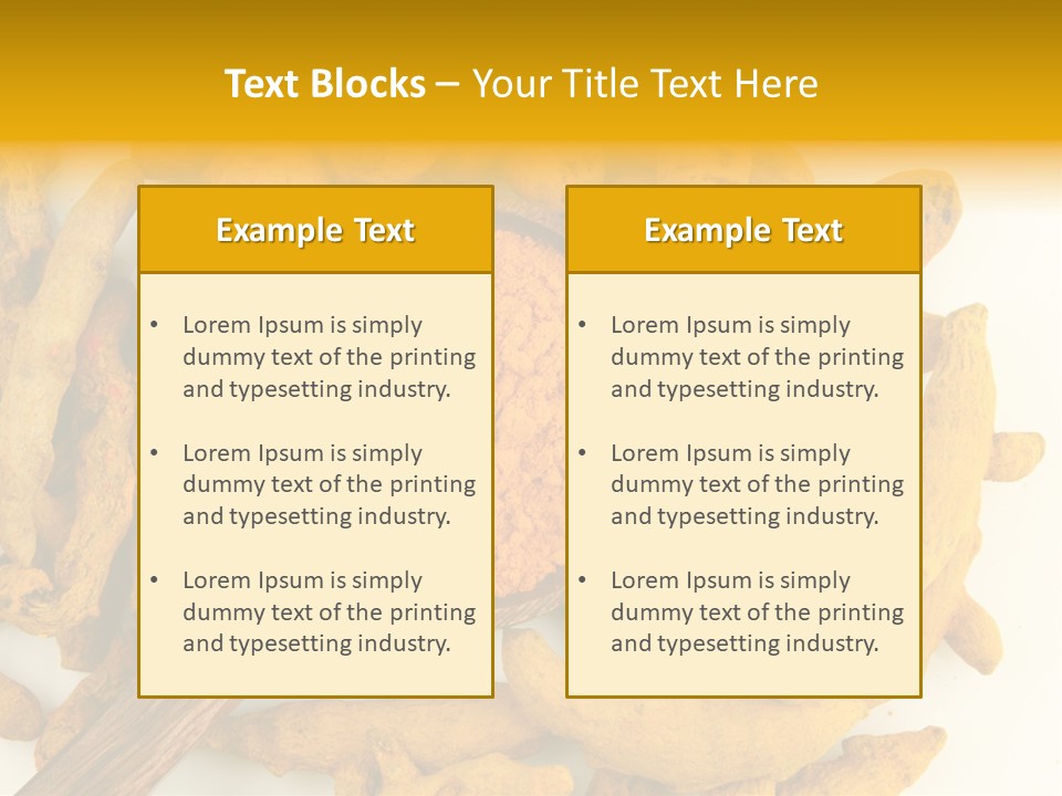 Condiment Spoon Ingredient PowerPoint Template