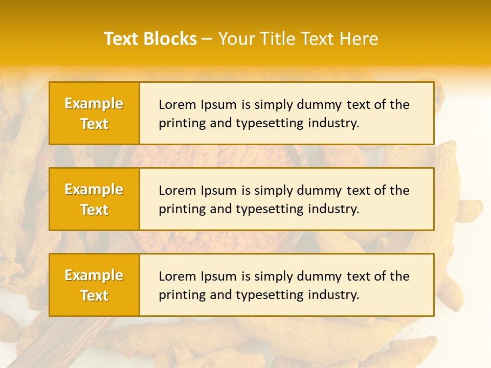 Condiment Spoon Ingredient PowerPoint Template