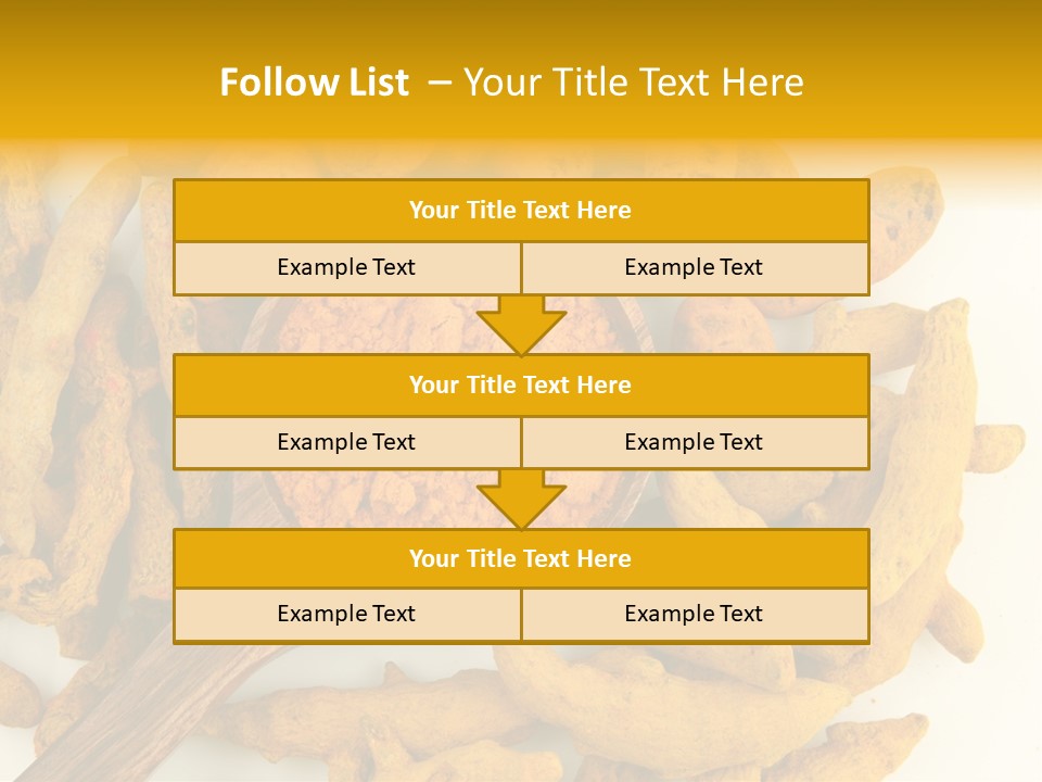 Condiment Spoon Ingredient PowerPoint Template
