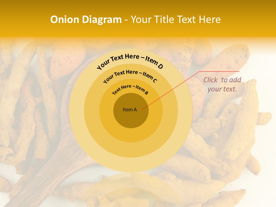 Condiment Spoon Ingredient PowerPoint Template