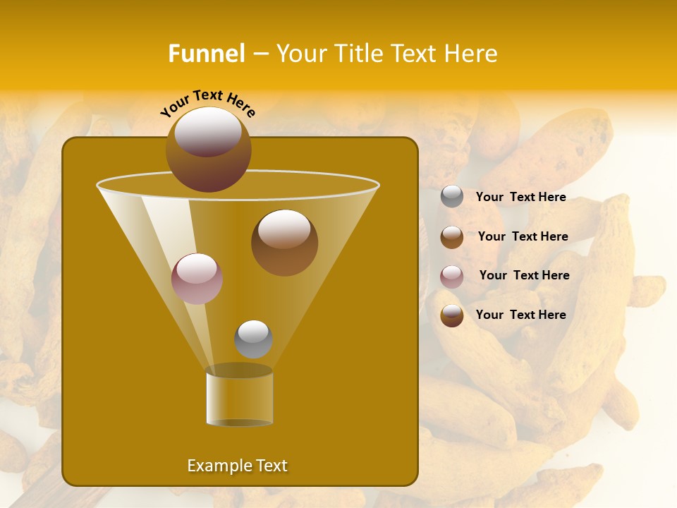 Condiment Spoon Ingredient PowerPoint Template