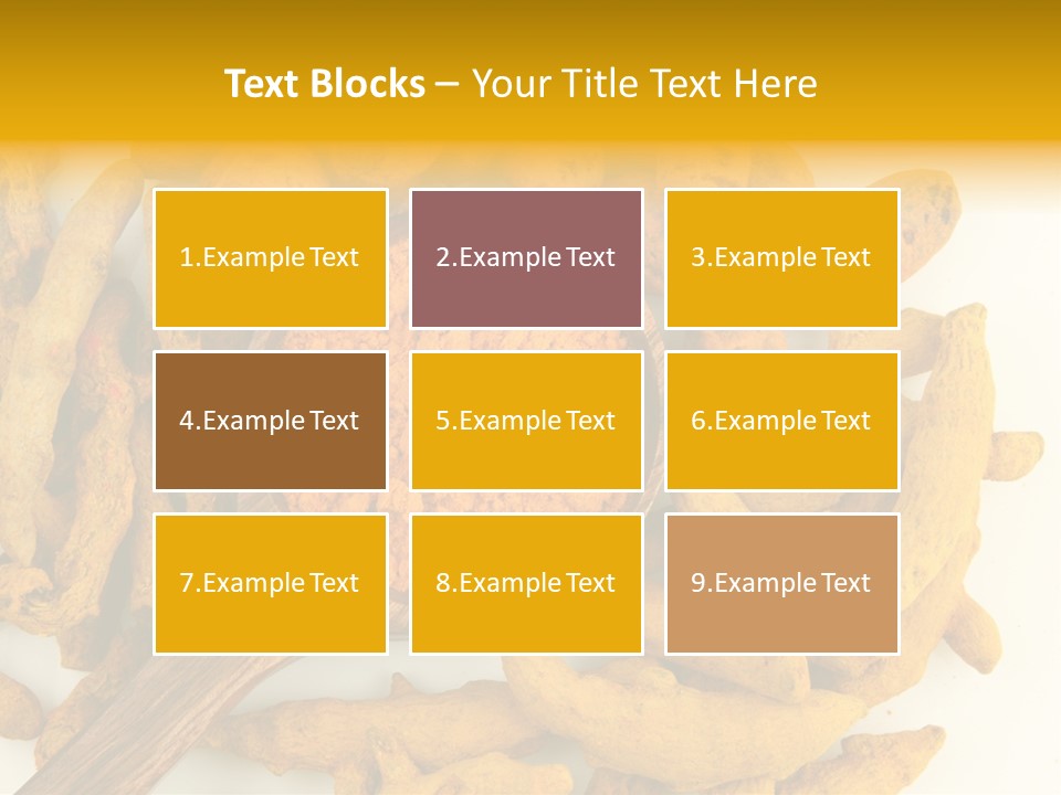 Condiment Spoon Ingredient PowerPoint Template