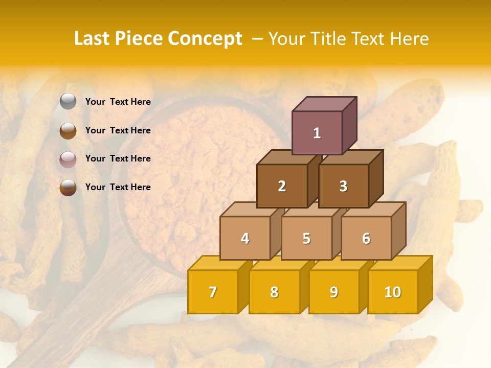 Condiment Spoon Ingredient PowerPoint Template