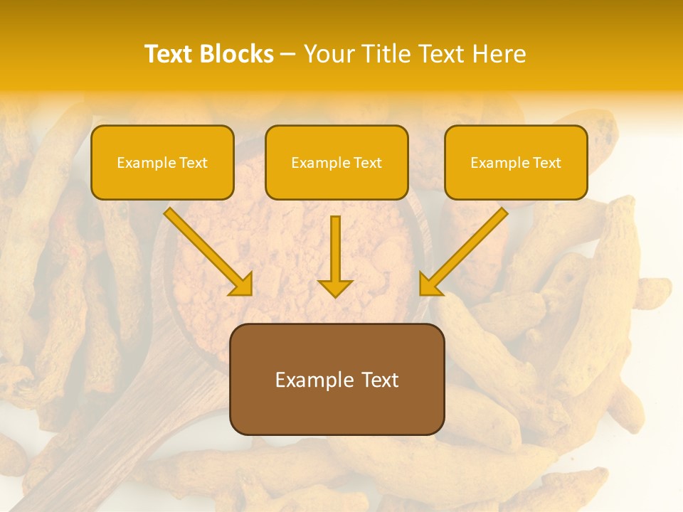 Condiment Spoon Ingredient PowerPoint Template