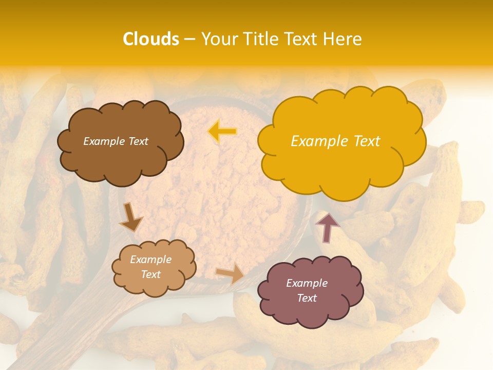 Condiment Spoon Ingredient PowerPoint Template